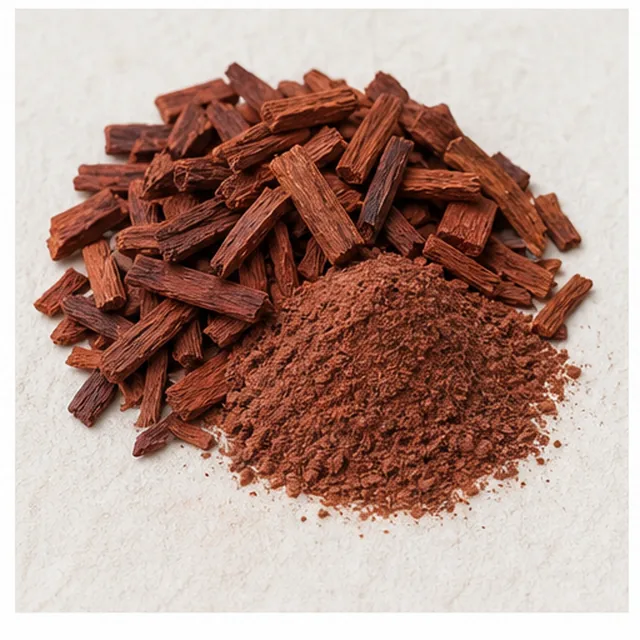 Raw Red Sandalwood material