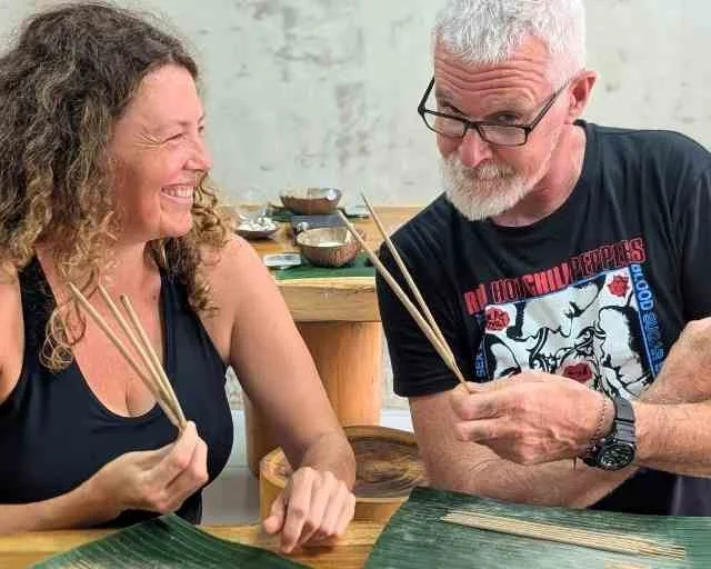 Sacred Smoke workshop guests smiling together